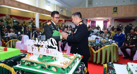 TNI - Polri di Jambi Perkuat Sinergi Jaga Kedaulatan dan Keamanan